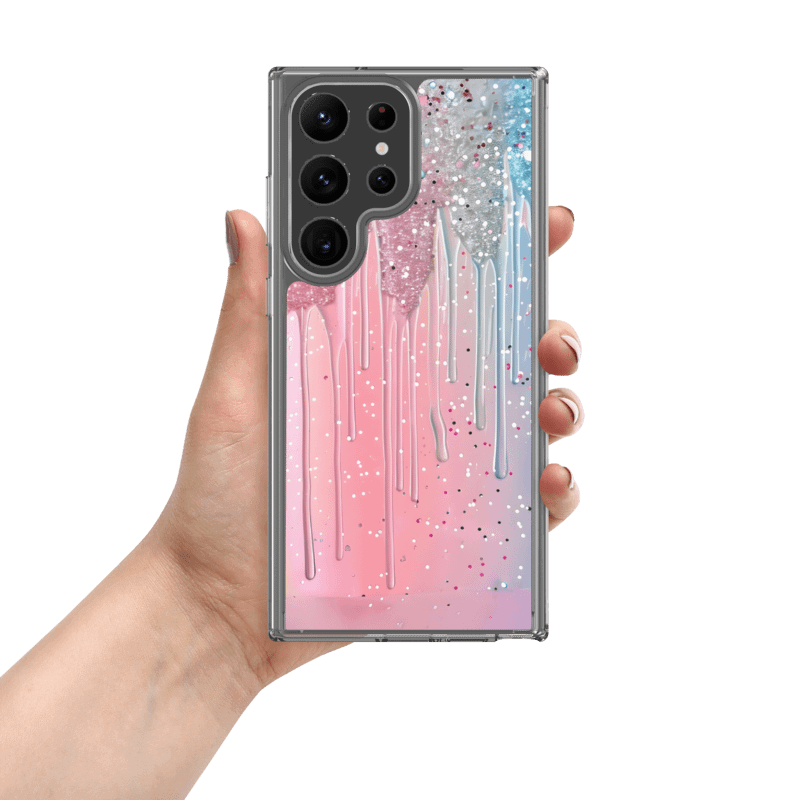 Dripping Glitter Clear Samsung® Case product image (7)