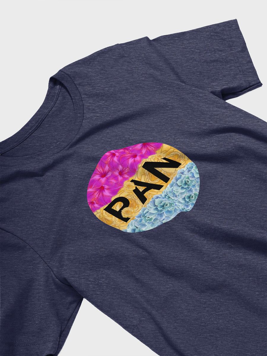 floral pansexual t-shirt product image (3)