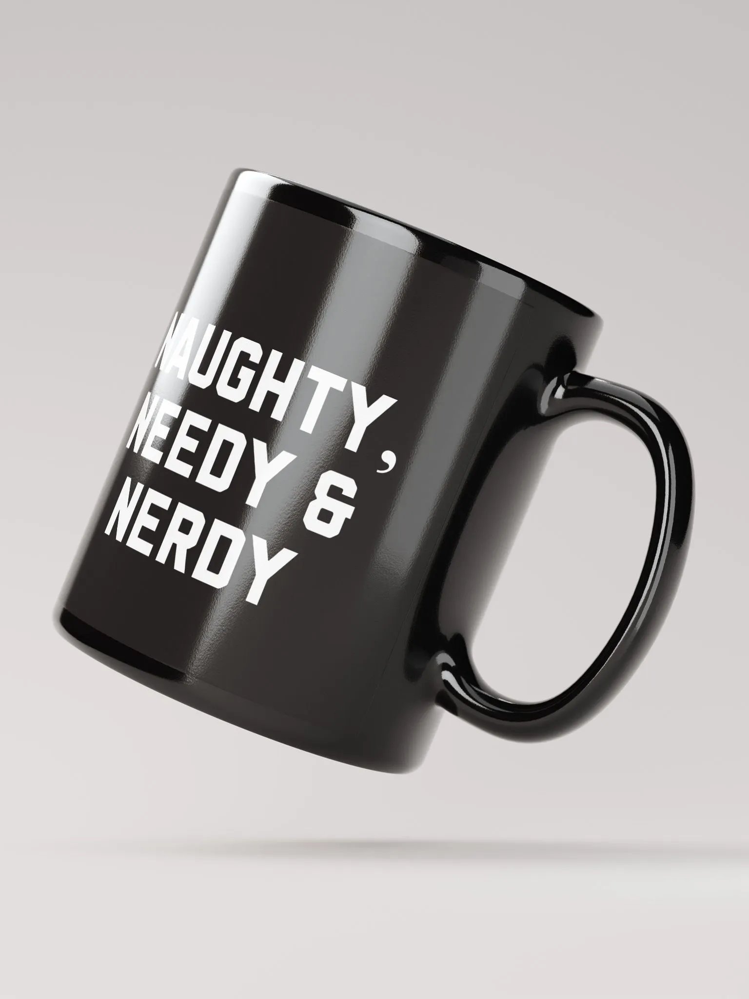 Naughty, Needy & Nerdy - Black Mug product image (1)
