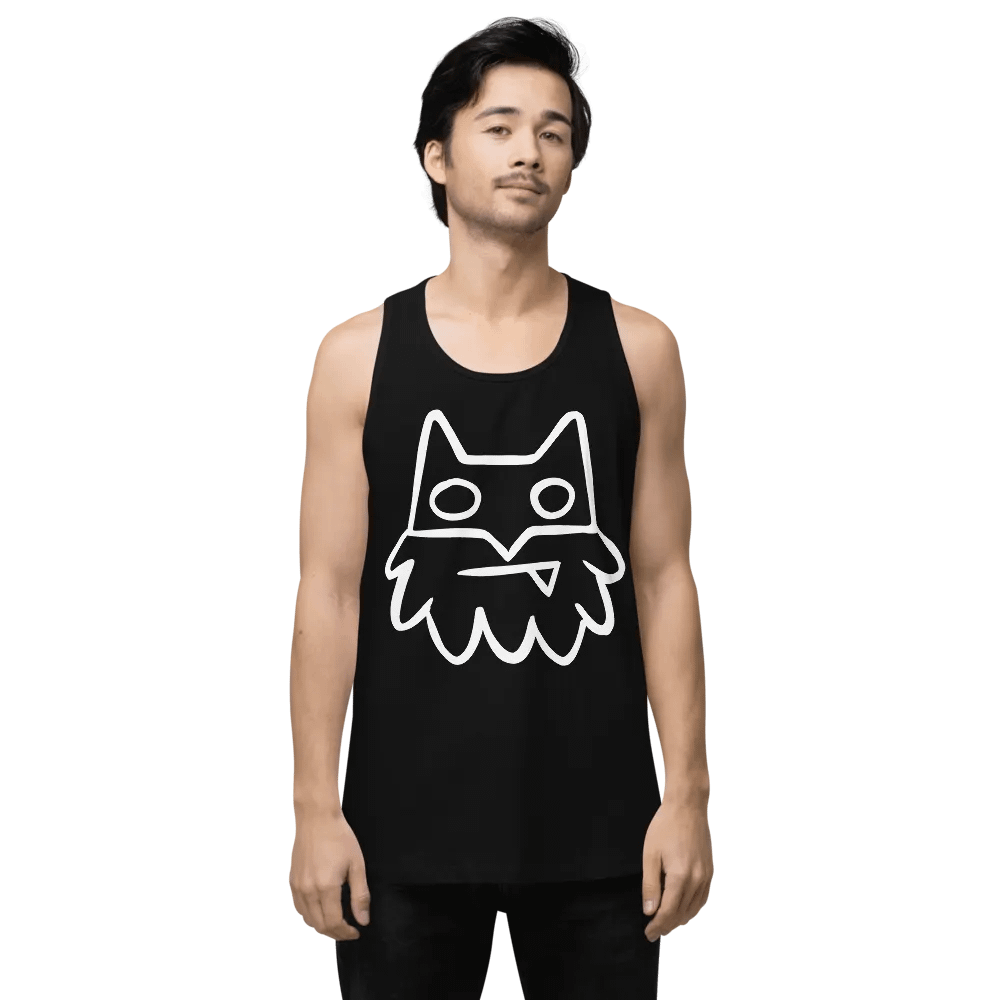 BATJOE SCRIBBLE FACE TANK TOP product image (1)