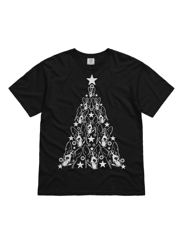 Basenji Christmas Tree T-Shirt product image (2)