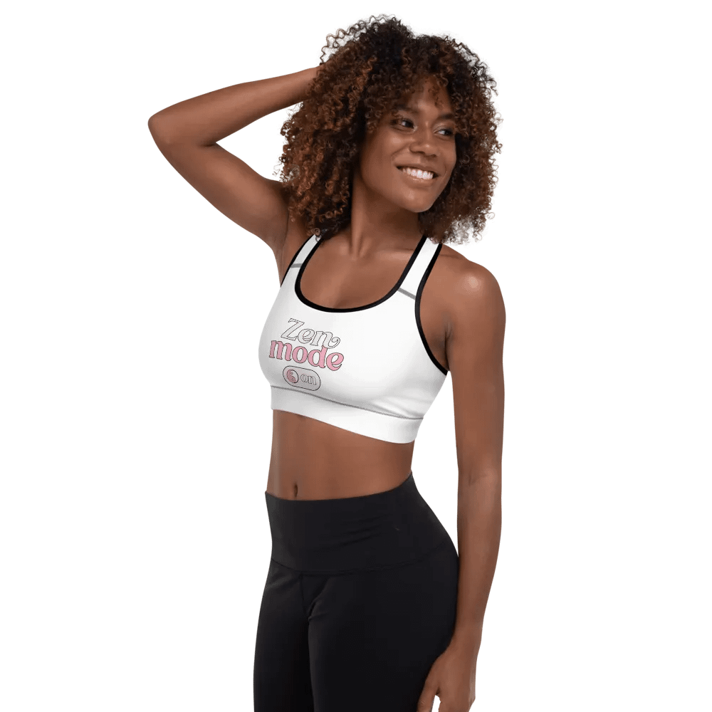 Zen Mode Activator Padded Sports Bra product image (5)
