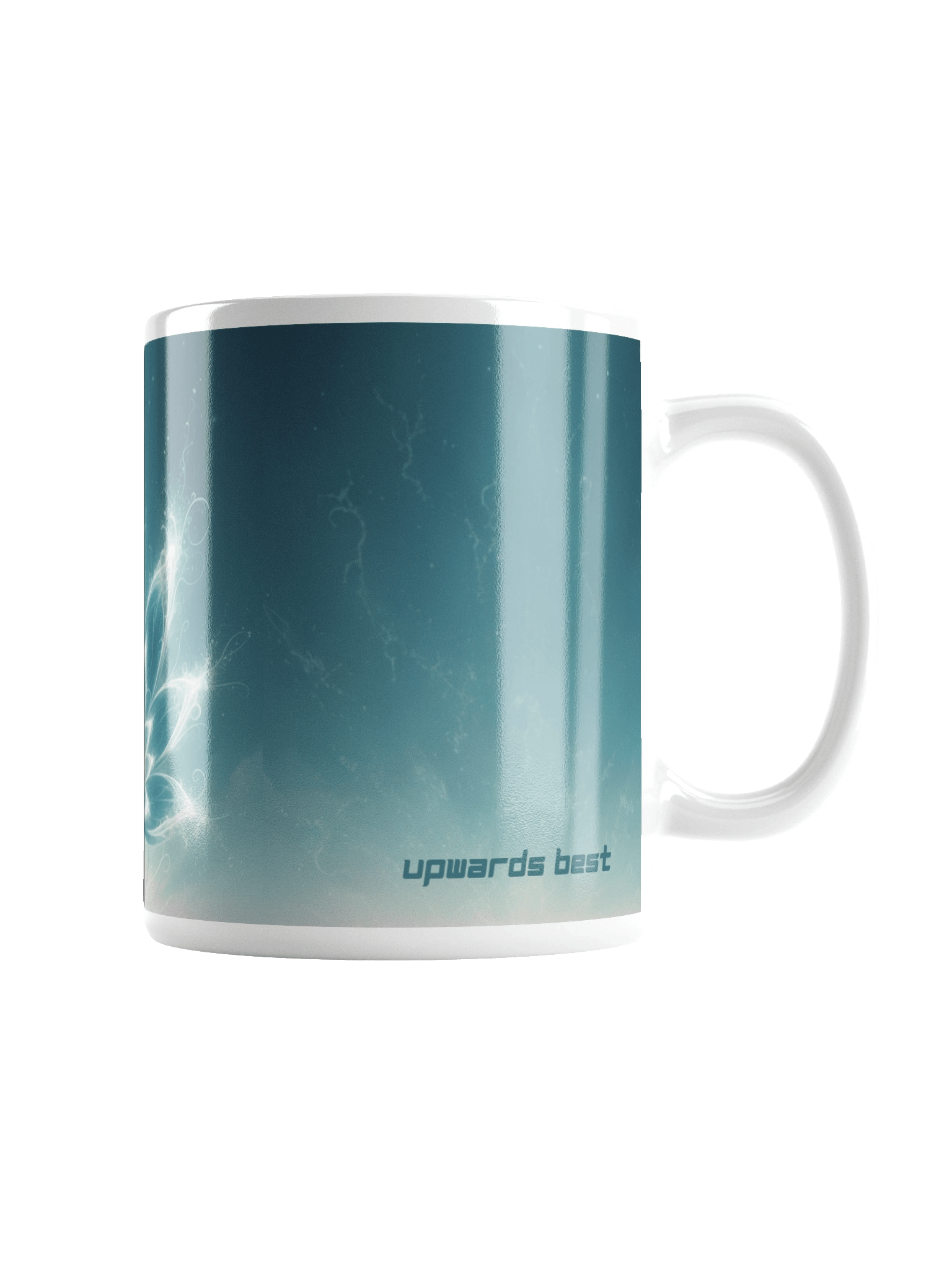 Reset. Reignite. Rise. Momentum Mug – Teal Bloom product image (5)