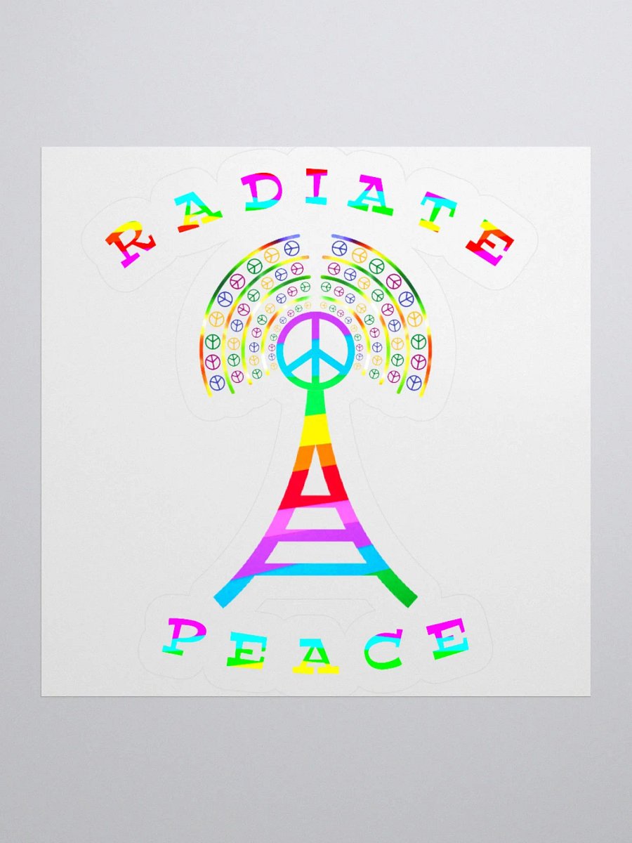 Radiate Peace Sticker product image (2)