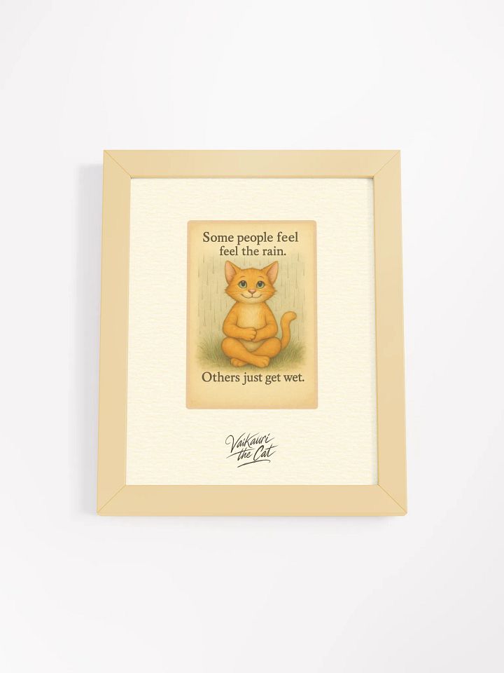 Vaikauri the Cat Wisdom Artprint product image (1)