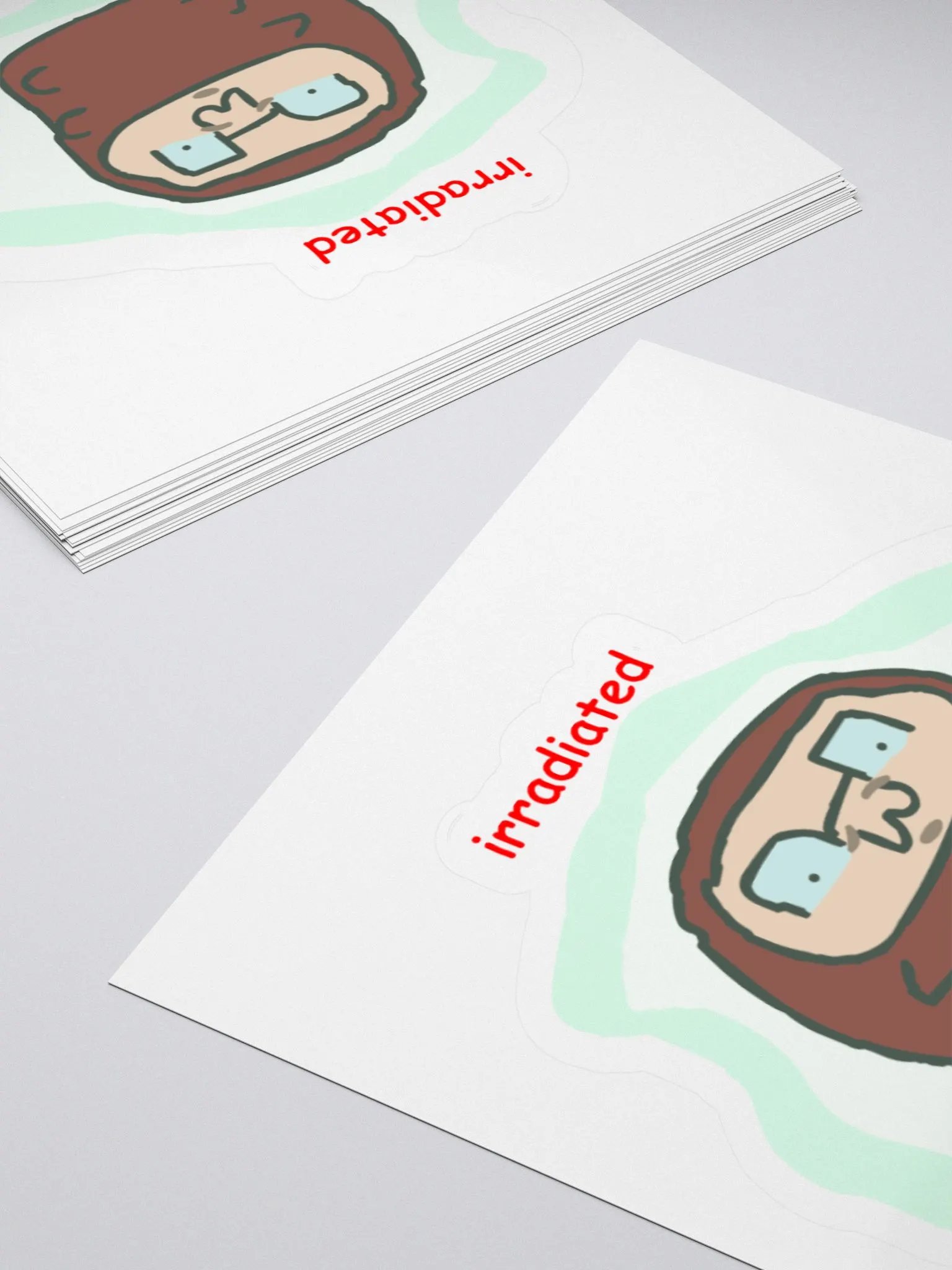 IRRADIATED MALCOLM STICKER product image (11)