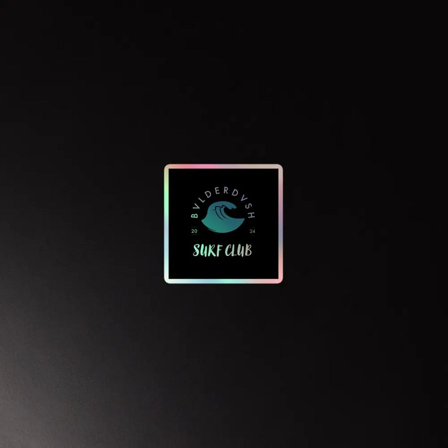 Surf Club Holo Sticker product image (4)