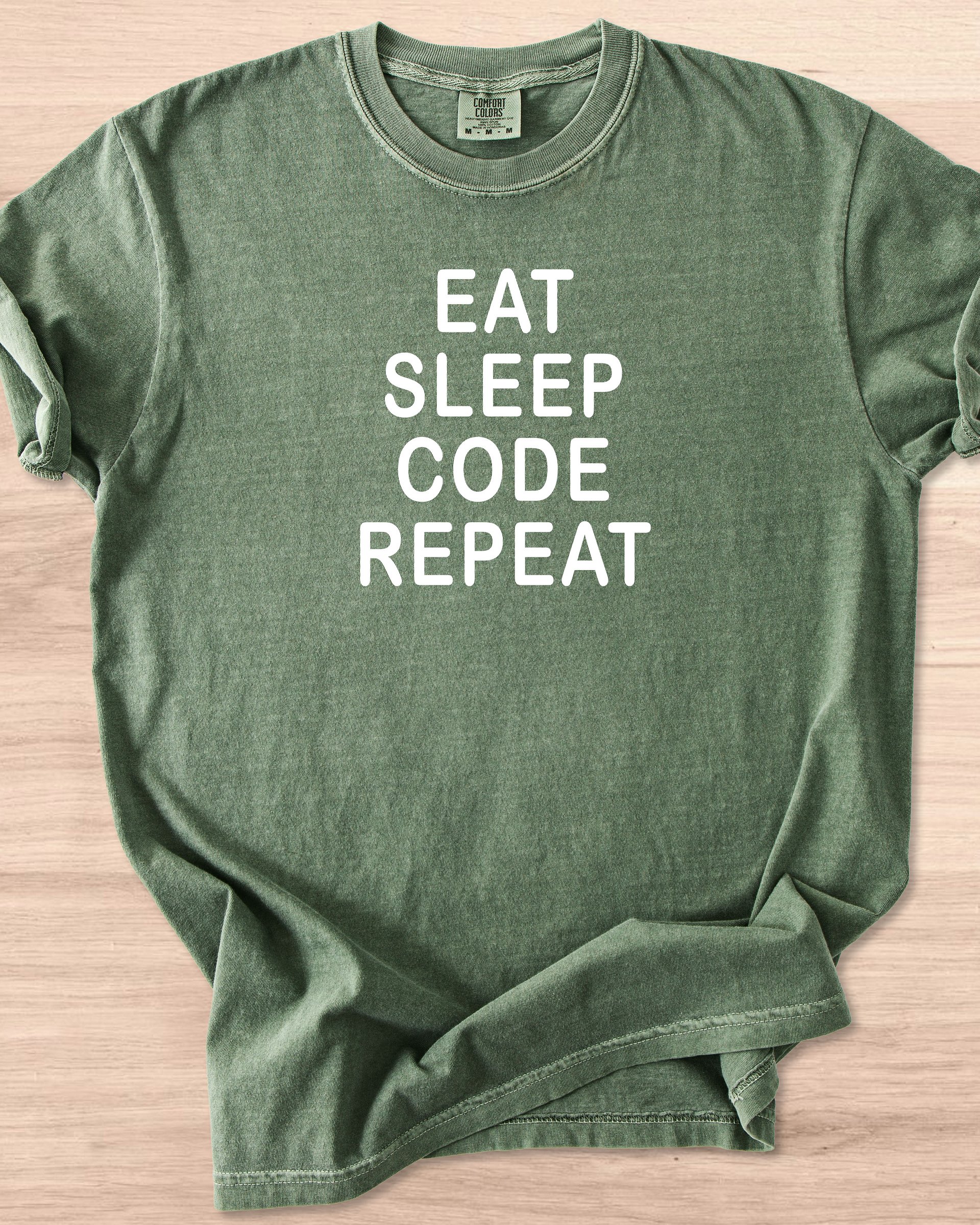 Eat Sleep Code Repeat Tee product image (44)