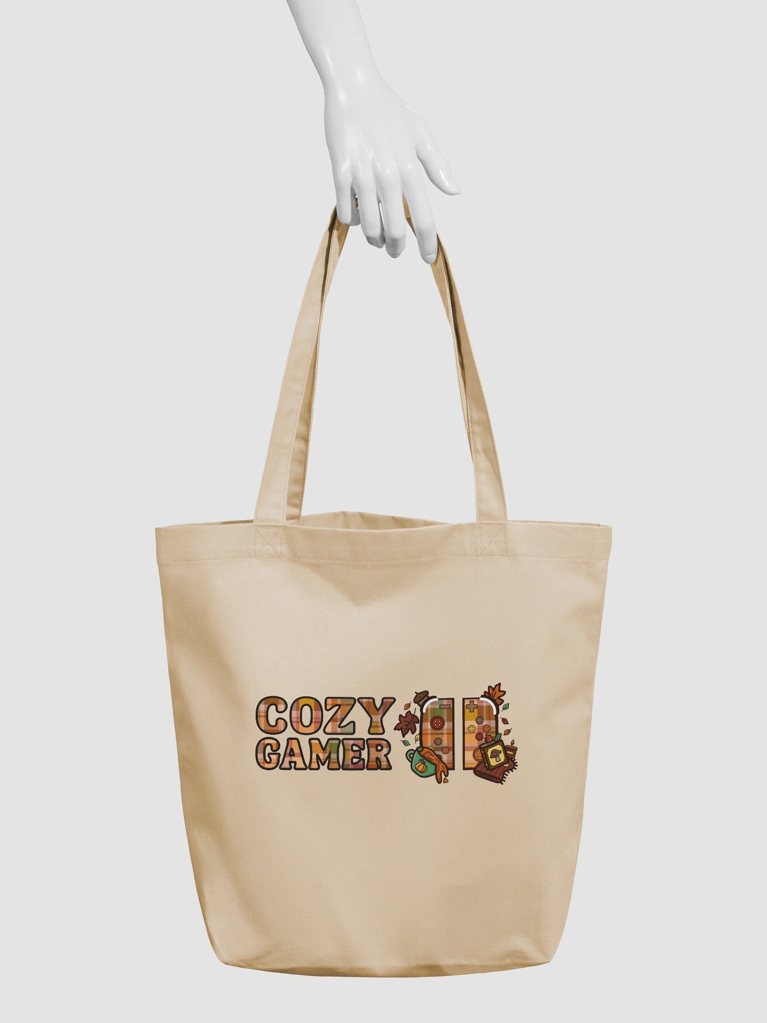 Plaid Cozy Gamer Controller Tote product image (7)