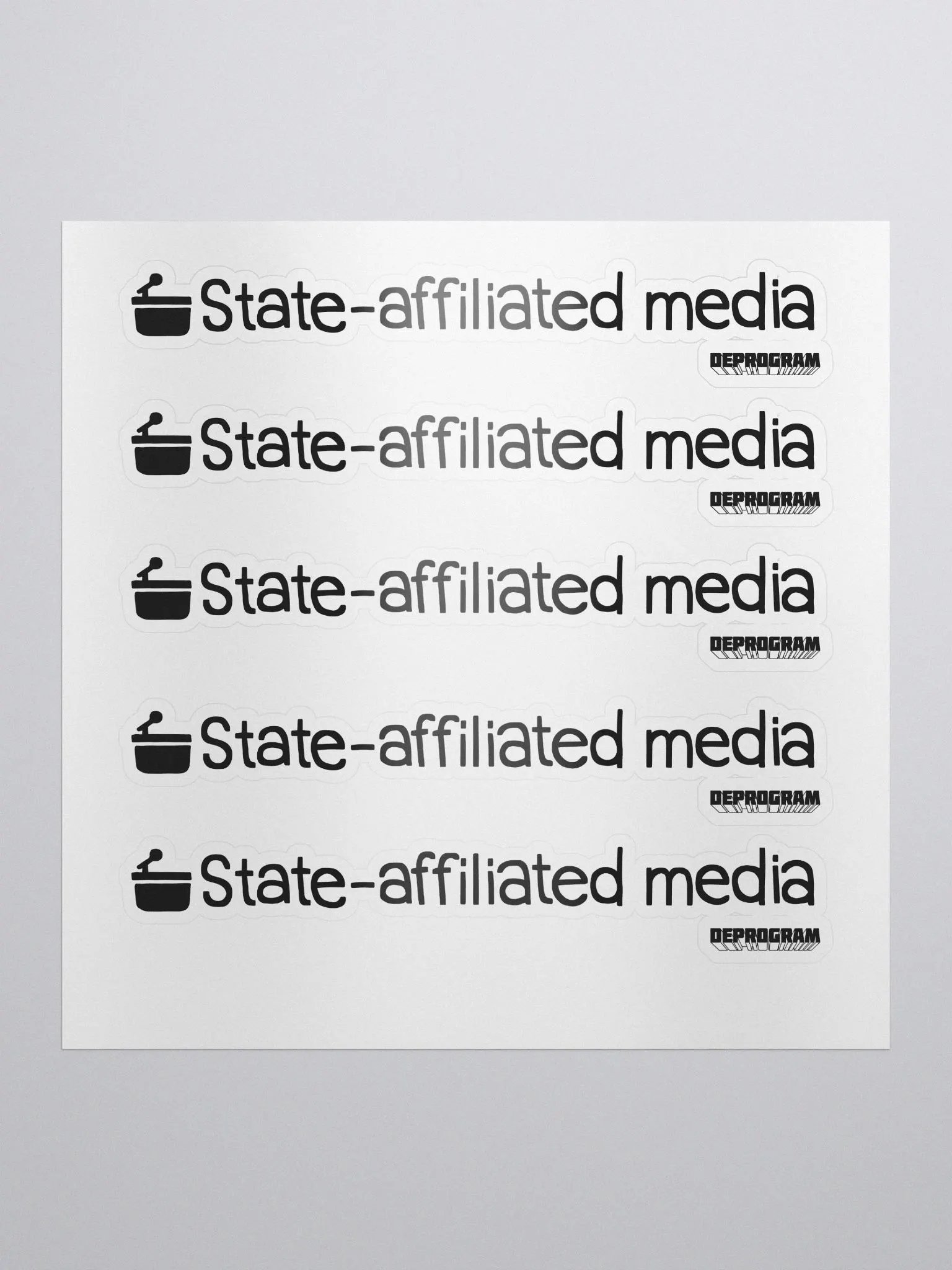 State-affiliated Sticker product image (1)