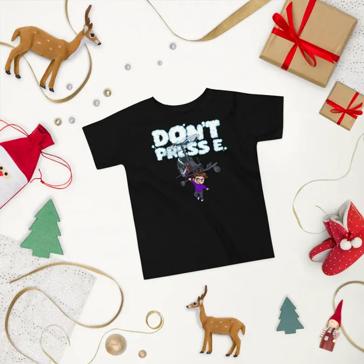 Don't Press E Toddler T-Shirt product image (2)