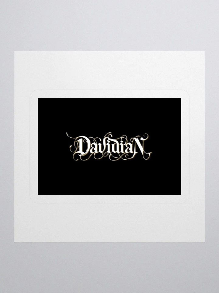 Davidian Logo - Kiss Cut Stickers product image (1)