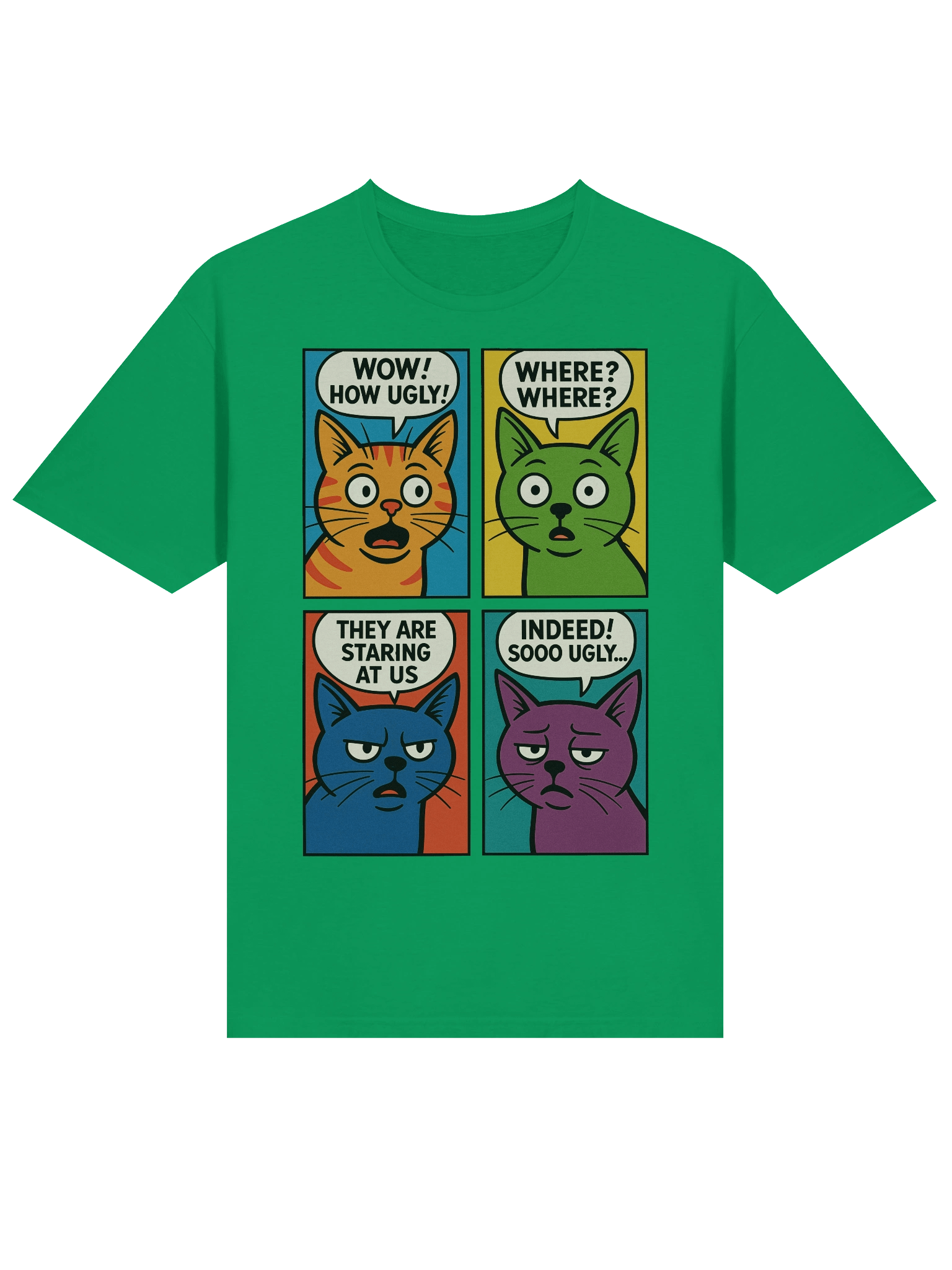 No halo cats pop art tee product image (20)