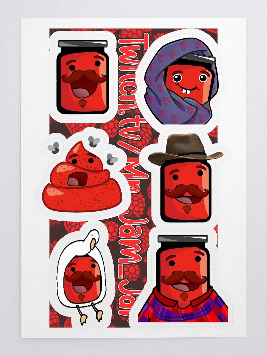 Assorted Jars Sticker Set #1 product image (3)