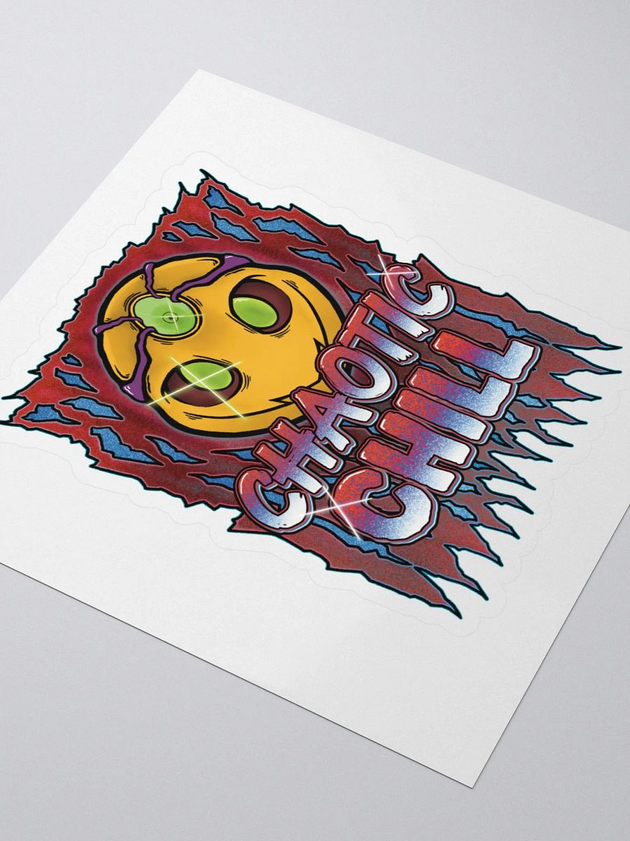 Chaotic Chill (BoomPop) KIssCut Sticker product image (3)