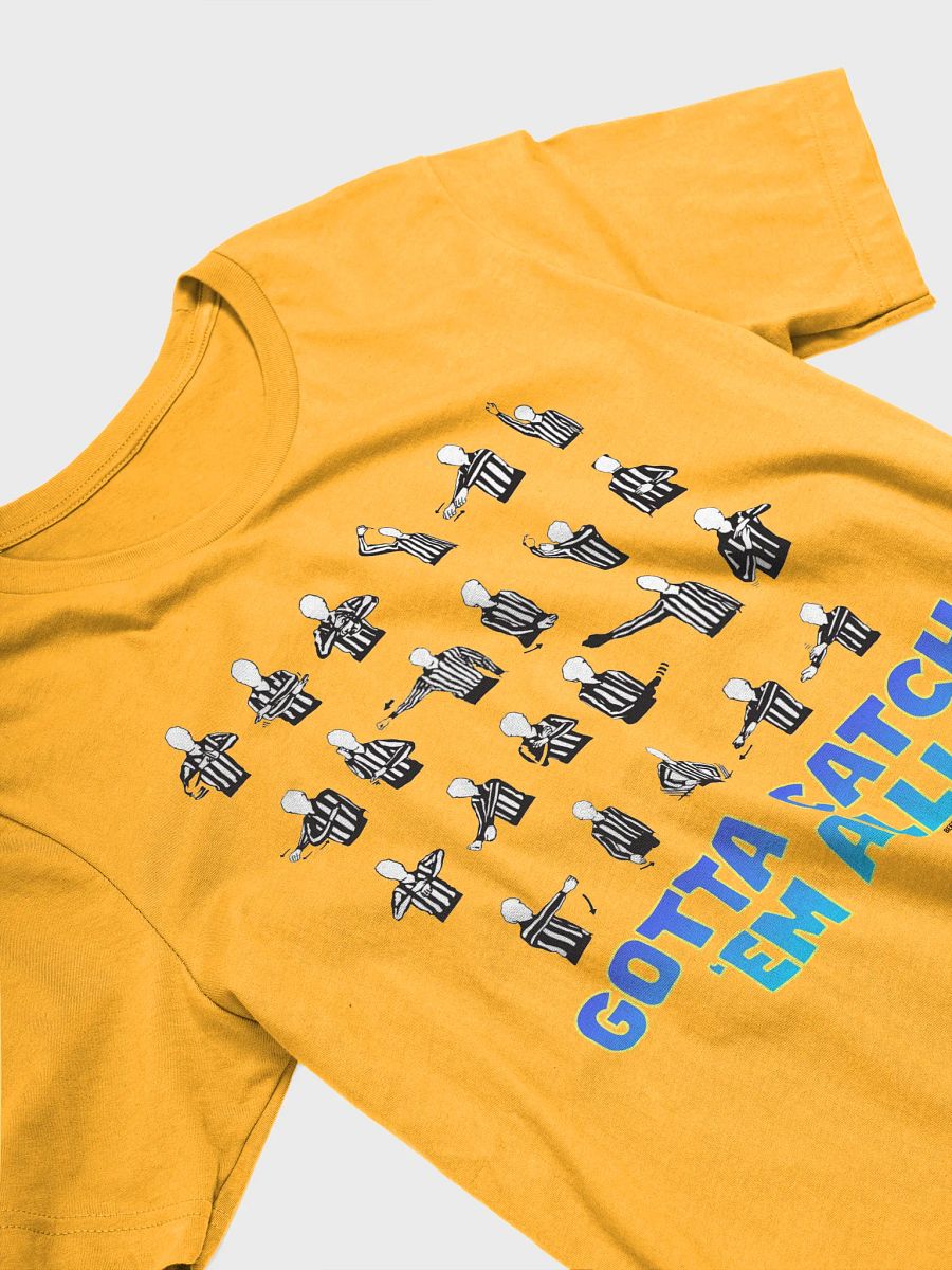 Funny Hockey T-Shirt - Catch Them All Hockey Referee Hand Signal T-Shirt - Gift for Hockey Players Who Don't Follow the Rules product image (4)