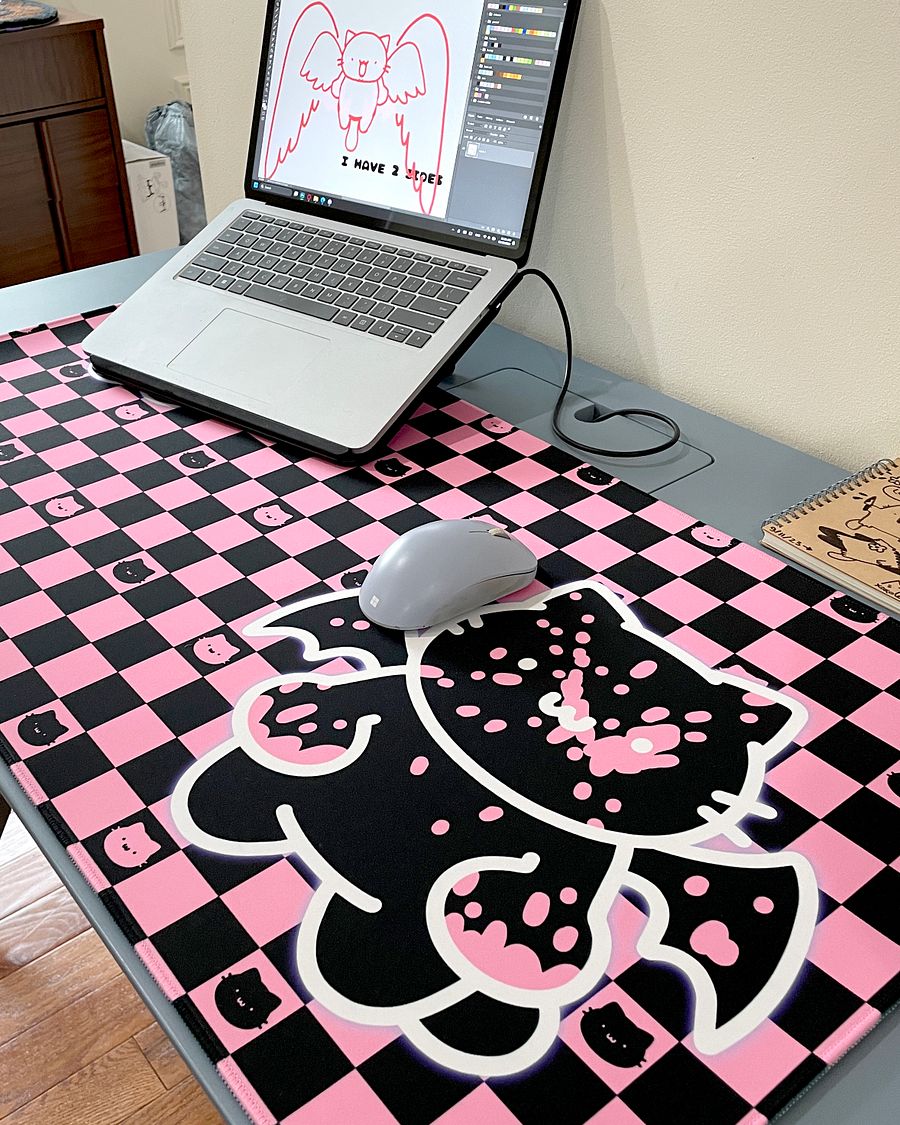 /|\ ^._.^ /|\ bōkōbat mouse pad!! product image (2)