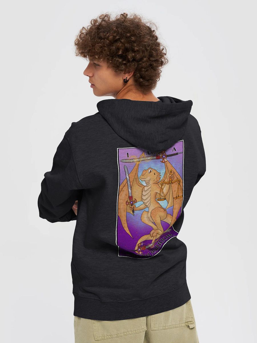 Day of the Dragon "Justice" Tarot Card Zip-Up Hoodie product image (23)