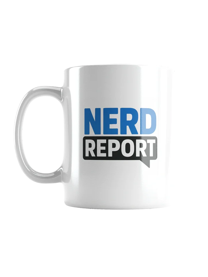 Nerd Report White Glossy Mug product image (3)