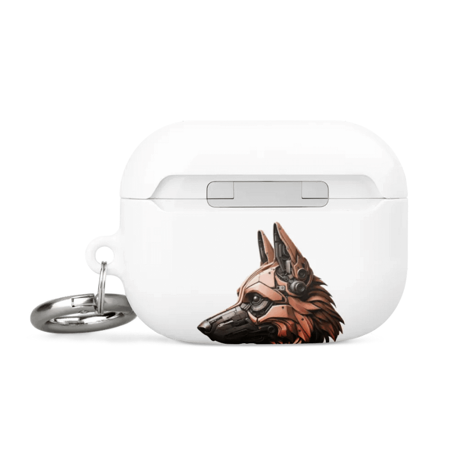 Mechanical Wolf Steampunk AirPods® Case | AI Design product image (14)
