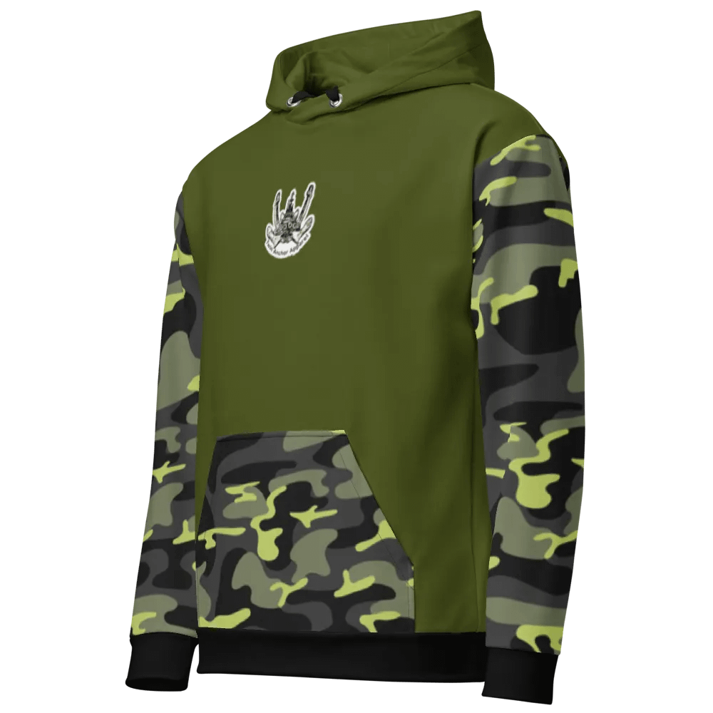 Camouflage & Green Hudson VB Reflection Hoodie product image (3)