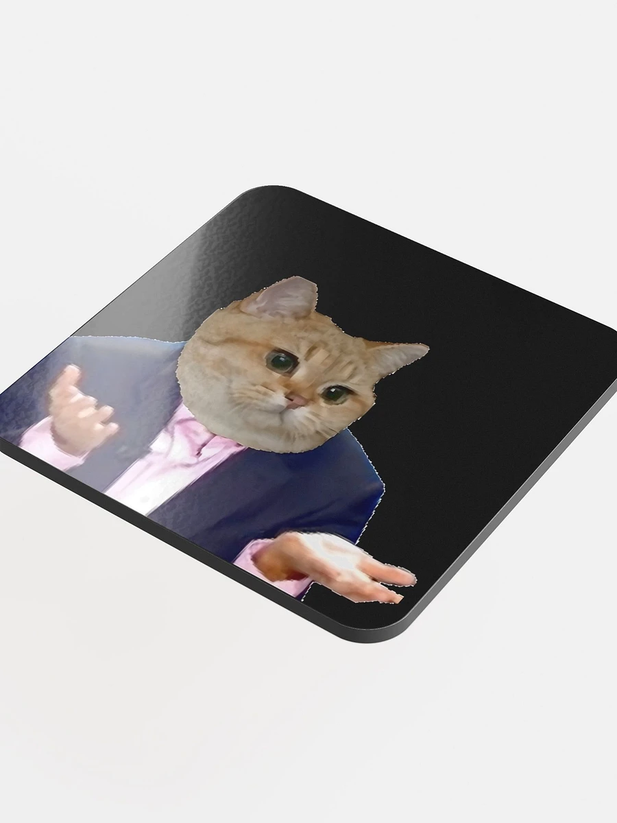 Glossed Cork Coaster: Meme Cats 2 product image (4)