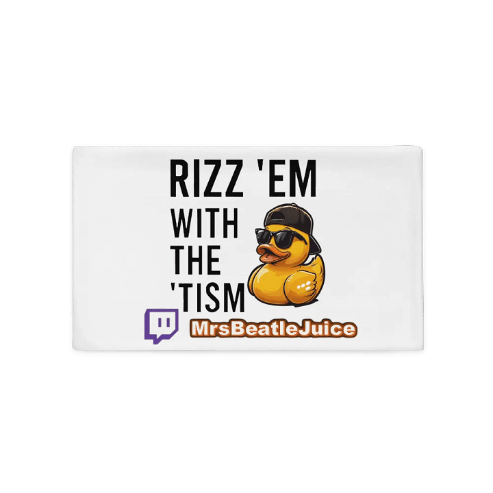 Pillow Case - 'Tism Rizz product image (1)