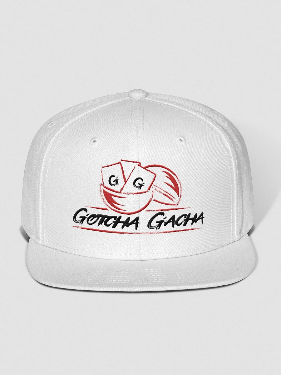 Wool Blend Snapback Cap (White) product image (1)