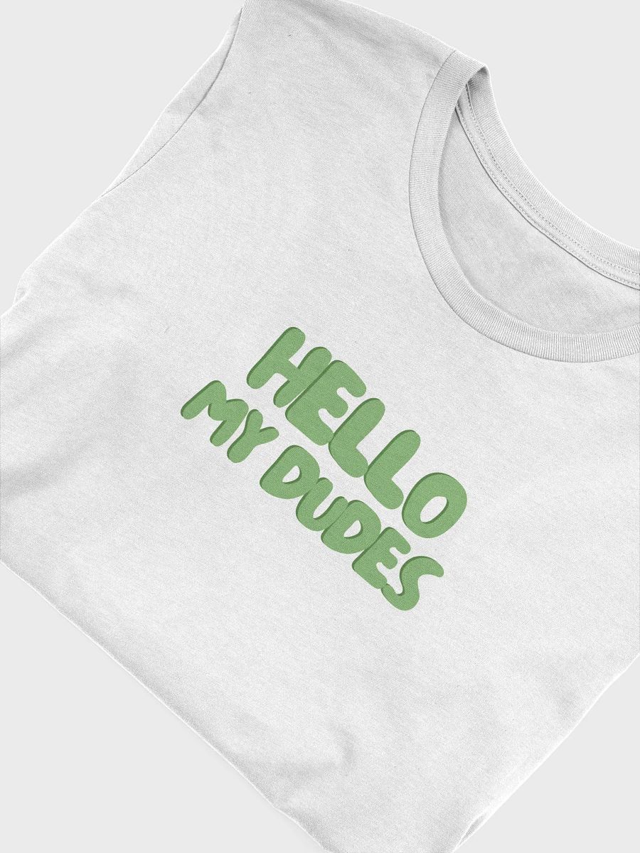 Hello My Dudes Green Tee product image (1)
