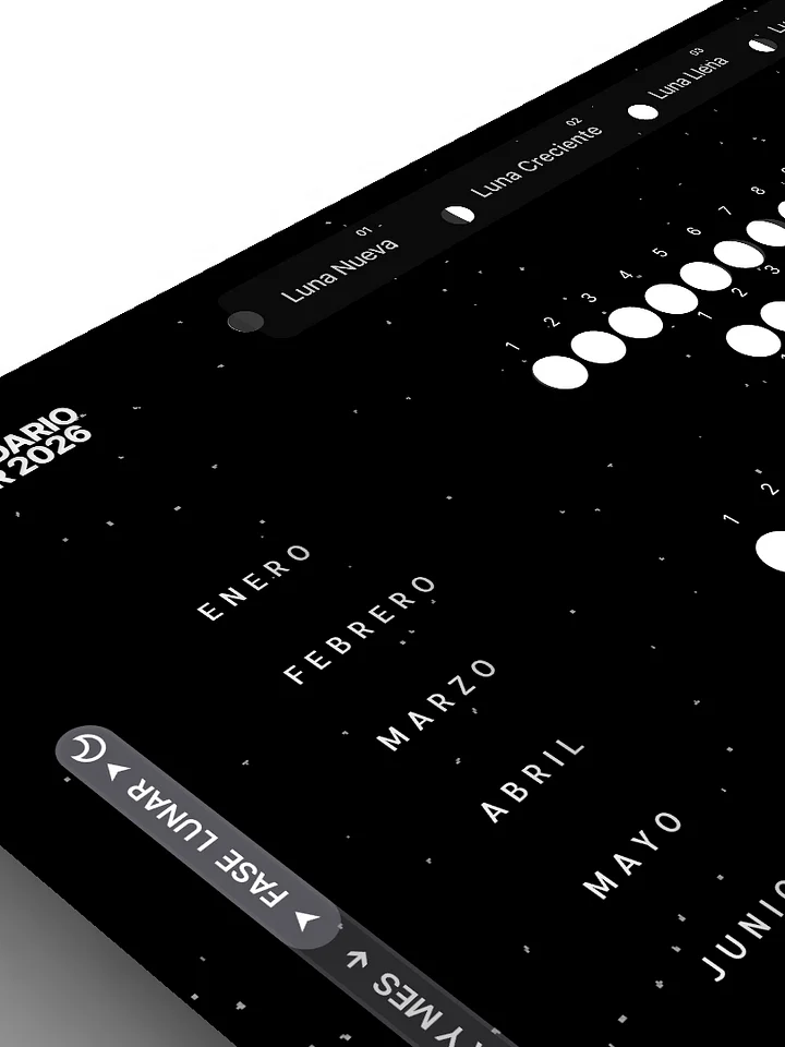 Colección de 10 Imprimibles de Calendario Lunar Premium (2026-2036) 10 años lunares product image (2)