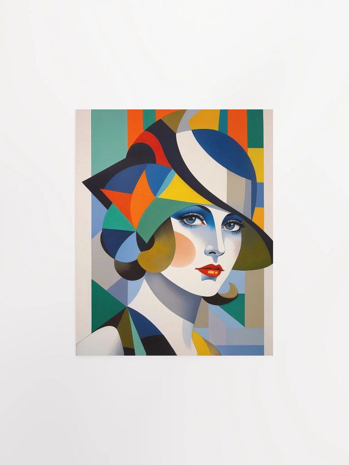 Vibrant Betty - Flapper Girl - Poster - Small and Standard Sizes - 8x10-11x14-12x16-16x20 Inches product image (1)