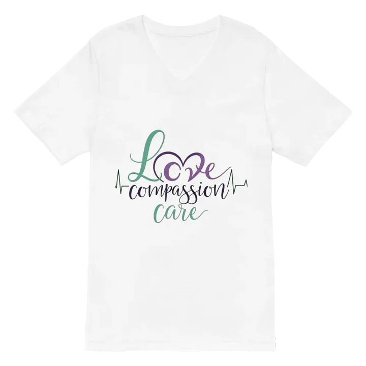 Heartbeat of Love V-Neck Tee product image (2)