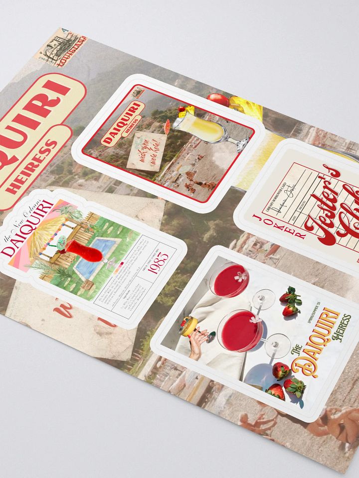 DAIQUIRI SPRING/SUMMER 25 STICKER SET product image (2)