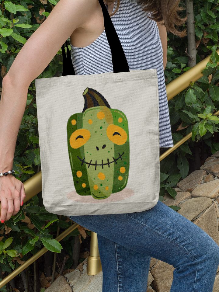 Charming Green Halloween Pumpkin Printable Cross Stitch Pattern product image (2)