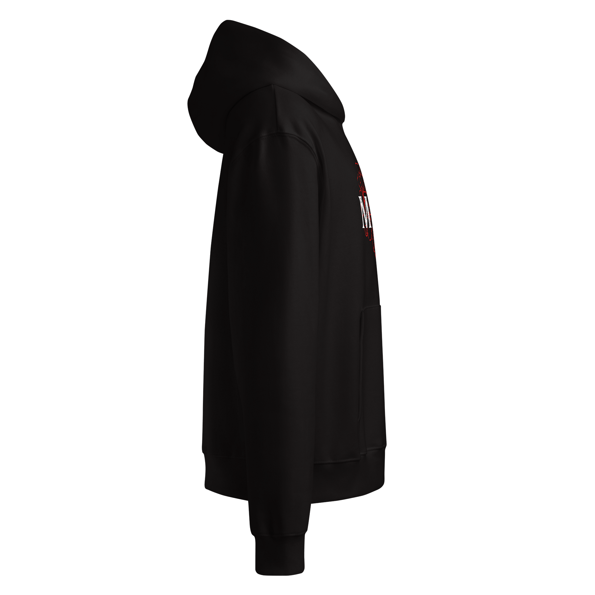 MISS Abstract Red Hoodie product image (4)