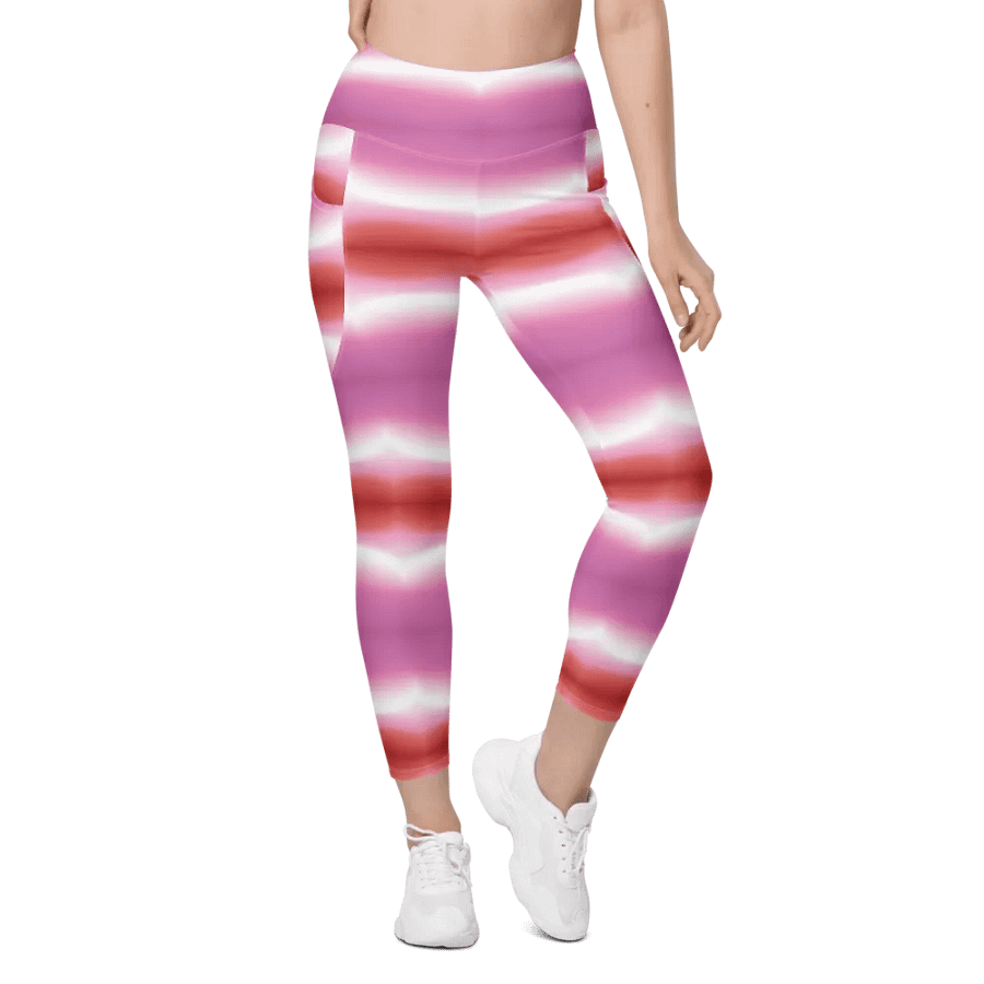 Sunset Stripe Leggings product image (6)