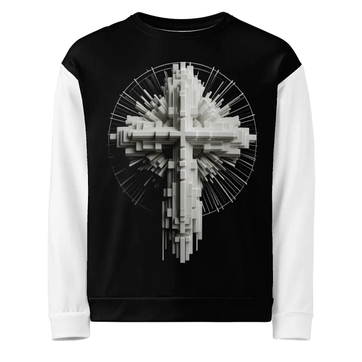 A White Angel and Cross - Unisex Sweatshirt #4 product image (1)