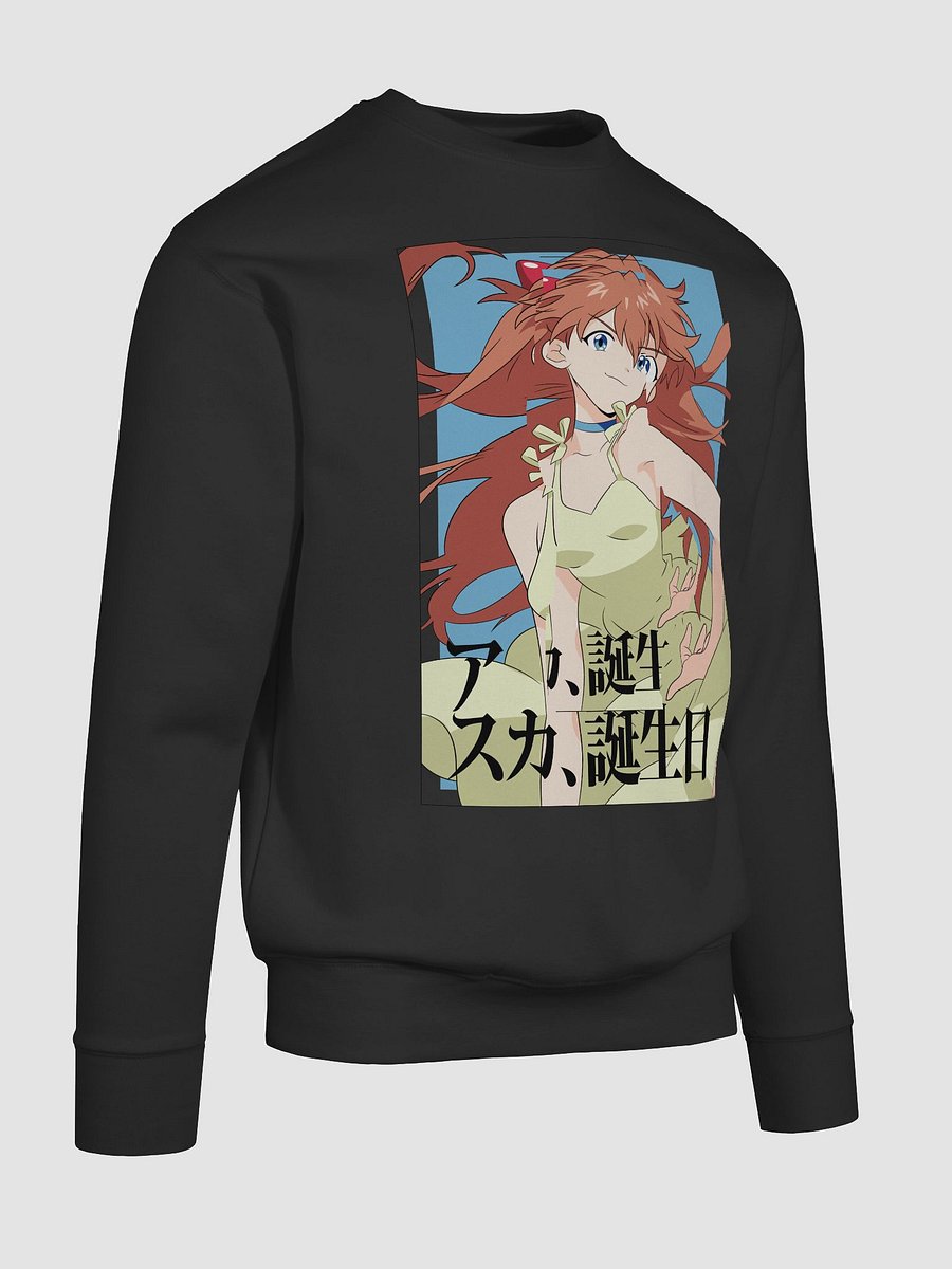 Confident Crimson: Anime-Inspired Premium Sweatshirt product image (10)