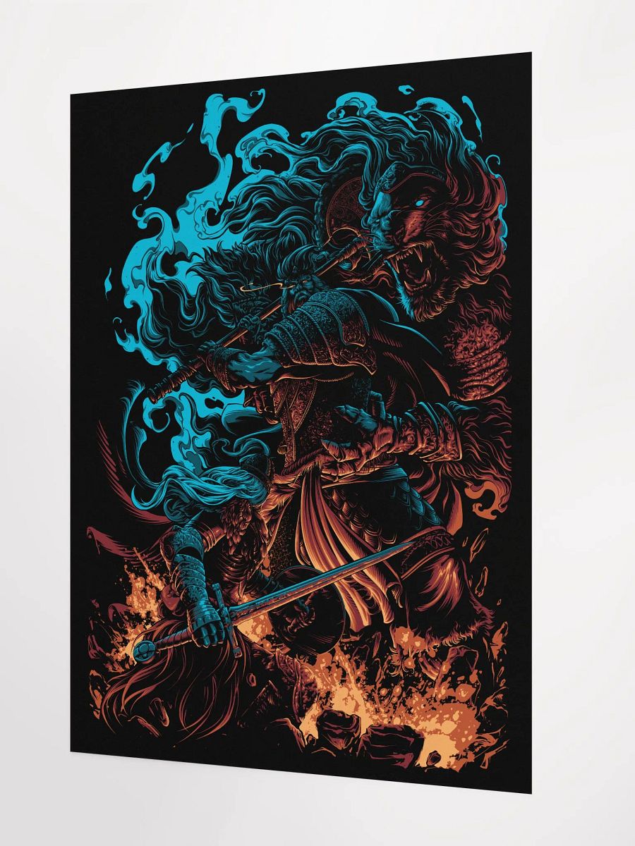 Warrior's Rage — Wall Art product image (2)
