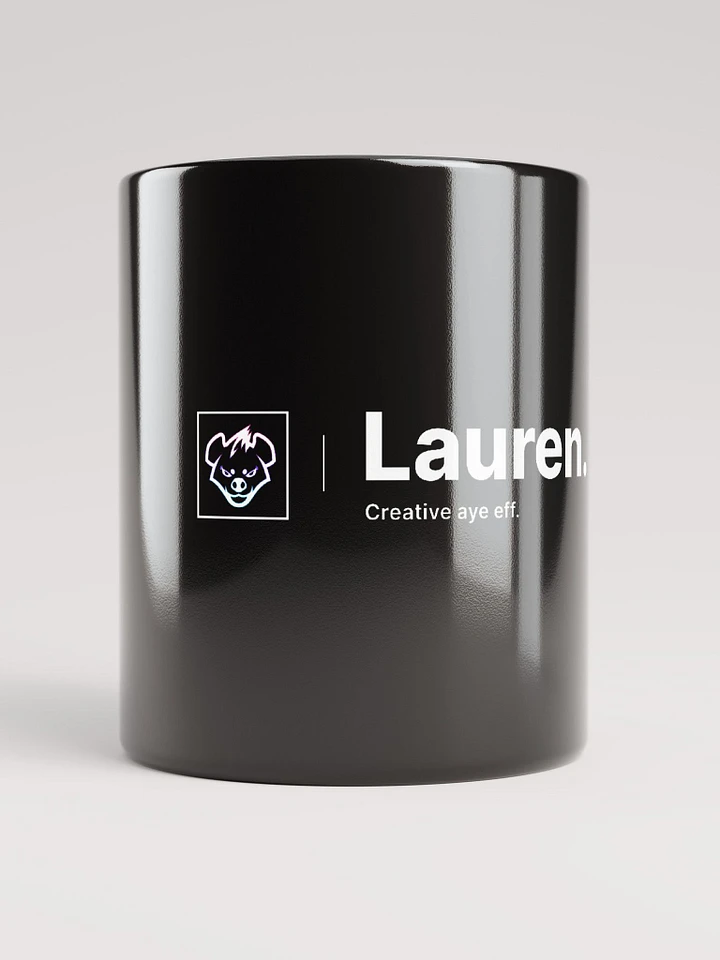lauren's black coffee mug product image (1)