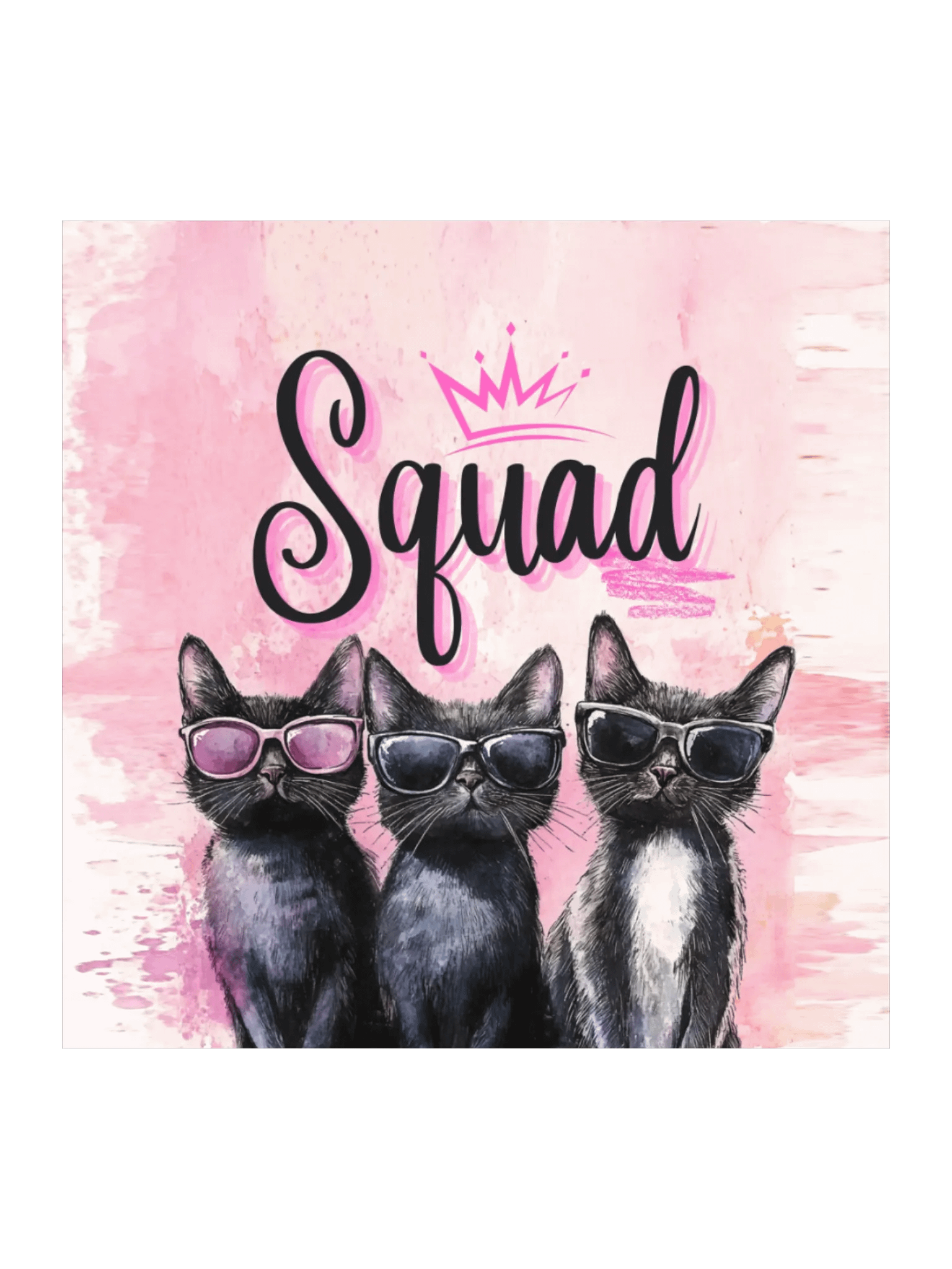 The Fur Squad: Square Sticker product image (1)