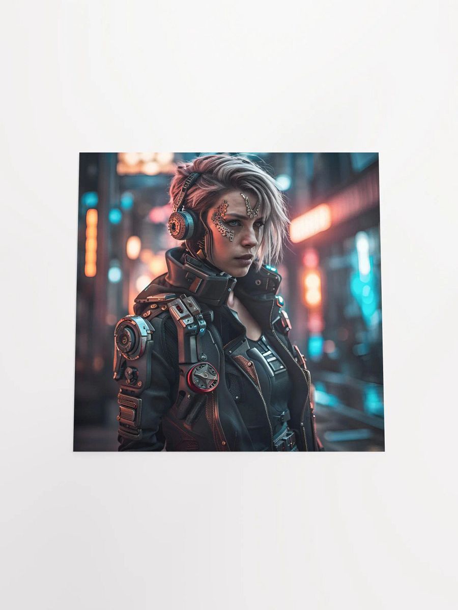 Cyberpunk Female Poster product image (10)