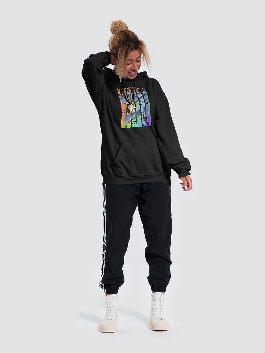 Music Rock N Roll Guitar Vibes Hoodie product image (3)