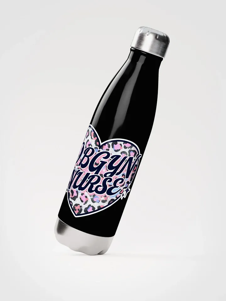 Leopard Love OBGYN Nurse Water Bottle product image (4)