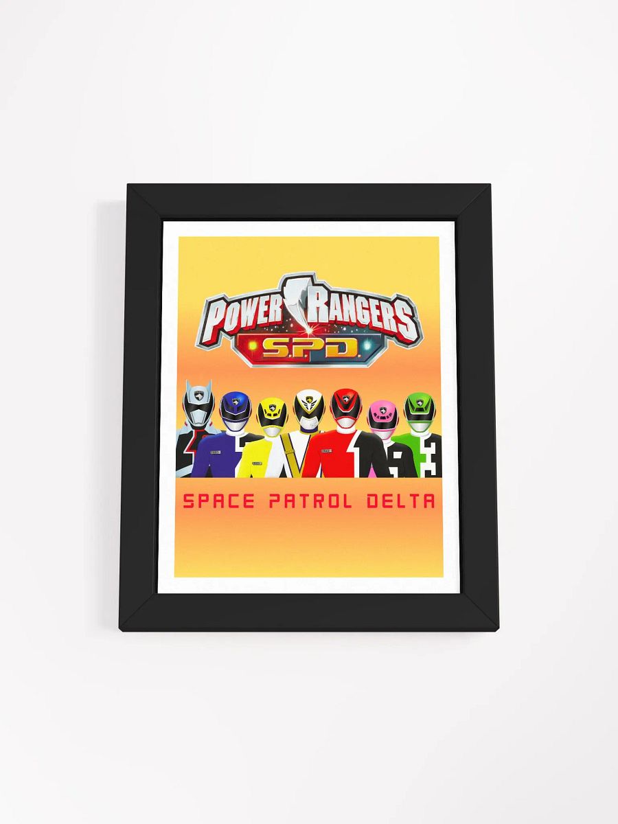 Space Patrol Delta Power Rangers S.P.D. Matte Poster product image (3)