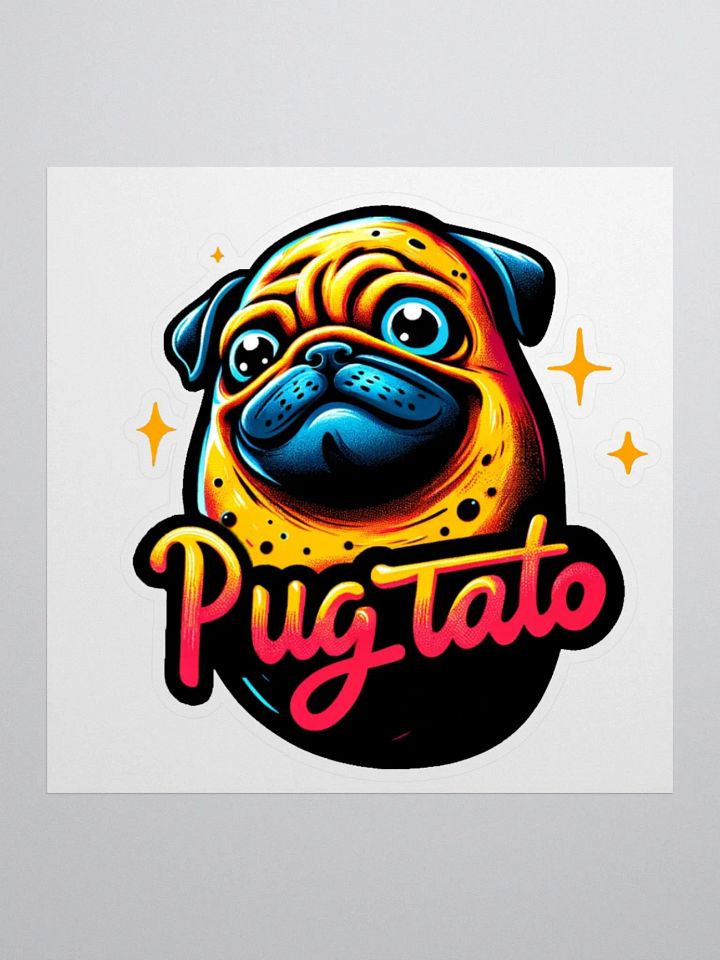 Pugtato Sticker product image (1)