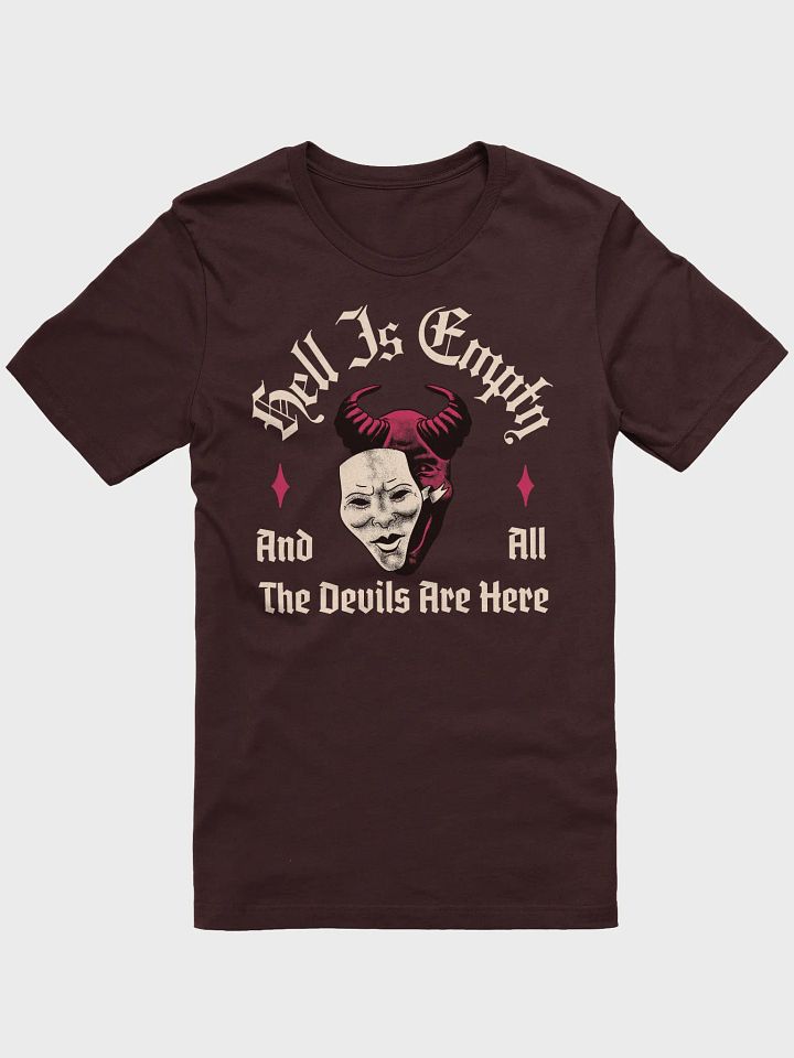 Hell is Empty Shakespeare Quote Shirt product image (1)