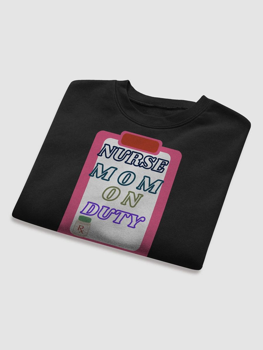 Nurse Mom On Duty Fleece Crop Sweatshirt product image (23)