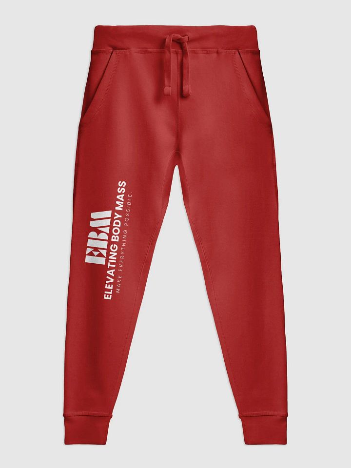 EBM Joggers (White Logo) product image (7)