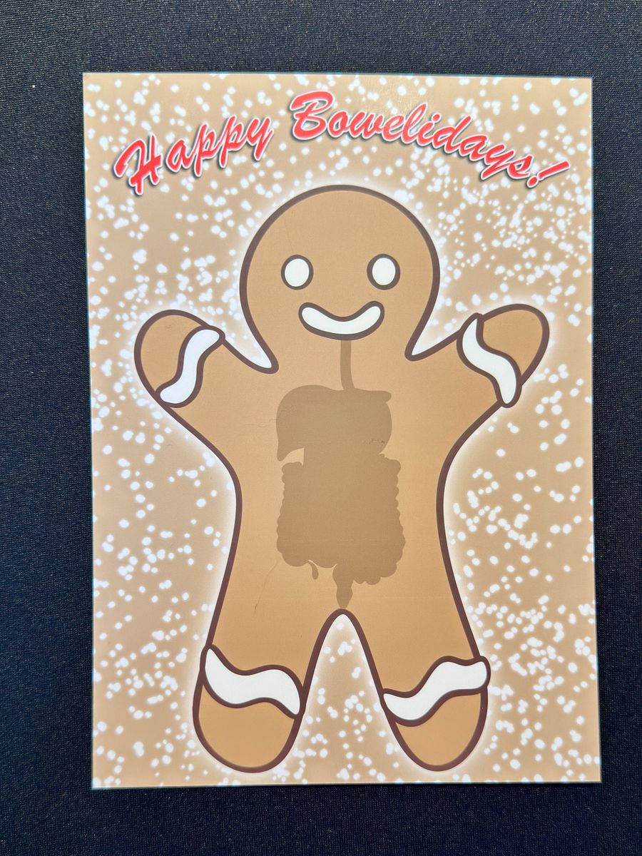 Happy Bowelidays Sticker product image (3)